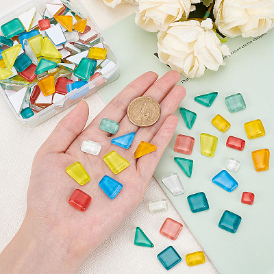 Glass Cabochons GGLA-OC0001-04A-1