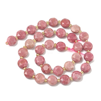 Natural Rhodonite Beads Strands G-C116-A195-01-1