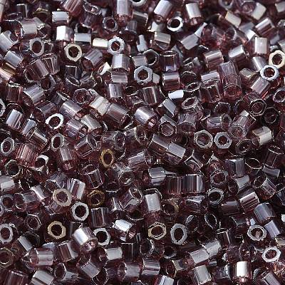 Transparent Colours Luster Glass Seed Beads SEED-S042-20B-03-1