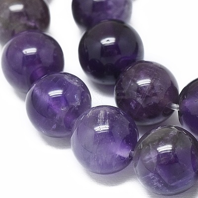 Natural Amethyst Beads Strands G-G791-11-A02-1