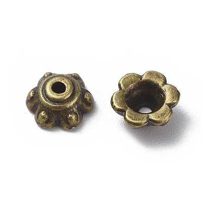 Tibetan Antique Bronze Metal Caps LS-MLF0571Y-1