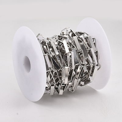 Unwelded Iron Paperclip Chains CH-S125-03A-P-1