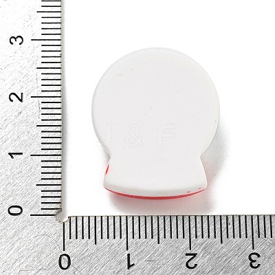 Christmas Opaque Resin Decoden Cabochons RESI-U006-05F-1