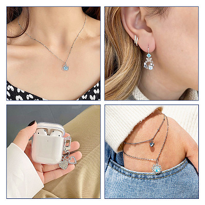 7Pcs 7 Styles Alloy Pendants FIND-TA0004-89-1
