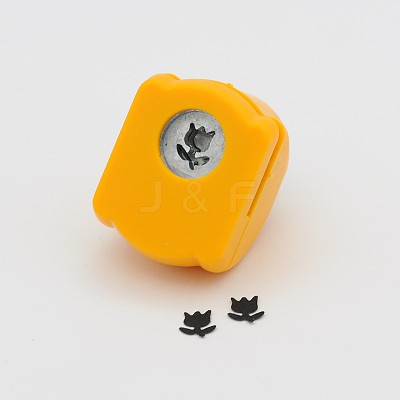 Mini Plastic Craft Punch Sets for Scrapbooking & Paper Crafts AJEW-F003-01A-1