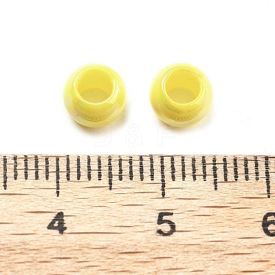 UV Plating Rainbow Iridescent Acrylic Beads PACR-D300-01G-1