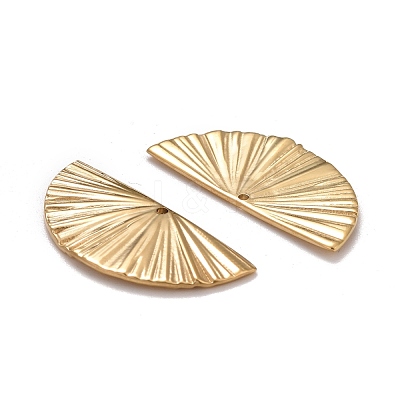 Ion Plating(IP) 304 Stainless Steel Pendants X-STAS-D177-03G-02-1