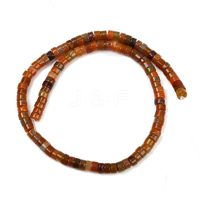 Dyed Natural Agate Beads Strands G-U030-B01-06-1