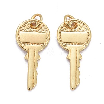 Brass Pendants KK-Z008-09G-1