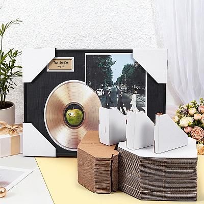 Folding Safety Kraft Paper Photo Album Corner Protector FIND-WH0139-980-1