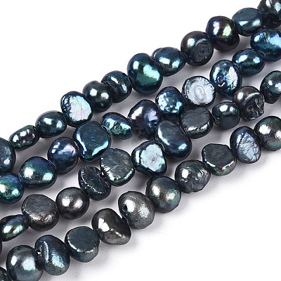 Natural Cultured Freshwater Pearl Beads Strands PEAR-P002-54A-1