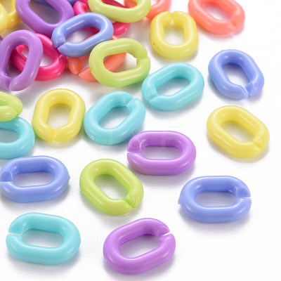 Opaque Acrylic Linking Rings SACR-T357-01A-1