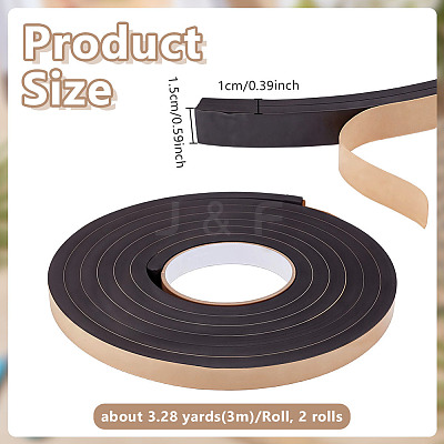EVA Single-Sided Adhesive Foam Tape AJEW-WH0871-29B-1