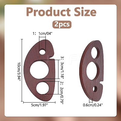 Wood Gardening Tool TOOL-WH0053-78C-1