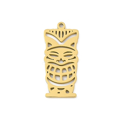 304 Stainless Steel Pendants STAS-U041-03A-G-1