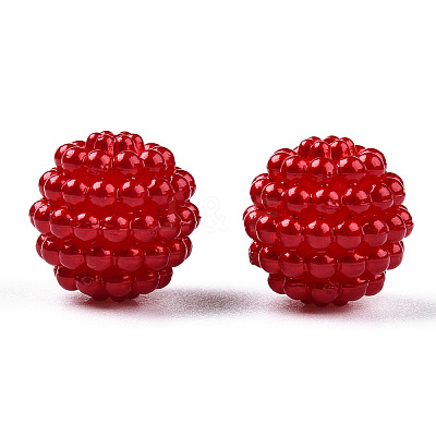 Imitation Pearl Acrylic Beads OACR-ZX005-12mm-06-1