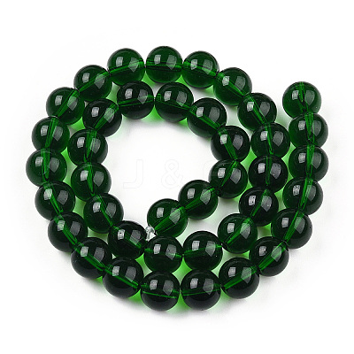 Transparent Glass Beads Strands GLAA-T032-T4mm-22-1