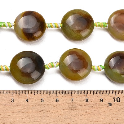 Natural Agate Beads Strands G-A321-L04-01-1