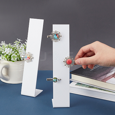 Acrylic Hair Pin Displays Stand ODIS-WH0009-02A-1