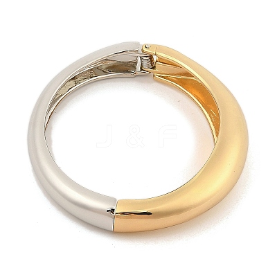 Alloy Hinged Bangles for Women BJEW-L629-06GP-1