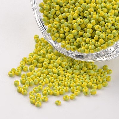 12/0 Opaque Colours Seep Glass Beads SEED-M008-C32-1