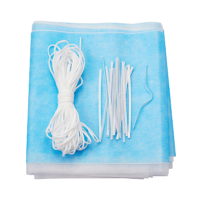 DIY Mouth Cover Making Kit AJEW-TA0017-08-1