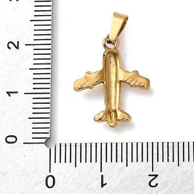 201 Stainless Steel Pendants STAS-P314-19G-01-1