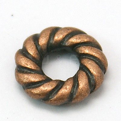 Tibetan Style Alloy Spacer Beads K0913062-1