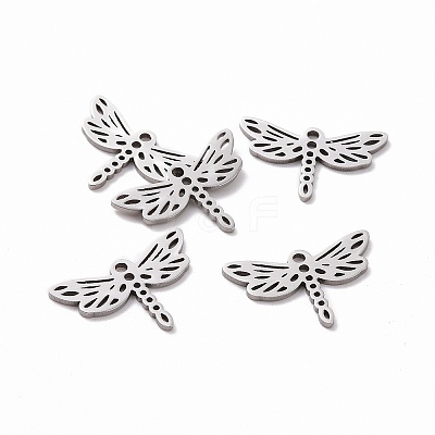 Non-Tarnish 201 Stainless Steel Filigree Joiners Links STAS-S105-JN868-1-1