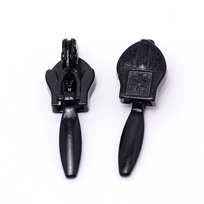 Iron Invisible Zipper Pull Slider Head IFIN-WH0057-09G-1