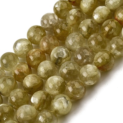 Natural Lepidolite Beads Strands G-F799-B02-12mm-1
