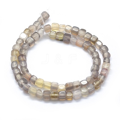 Dyed Natural Agate Beads Strands G-F583-12-1