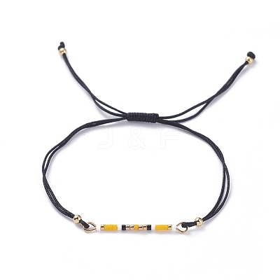 Adjustable Braided Bead Bracelets BJEW-JB04853-1