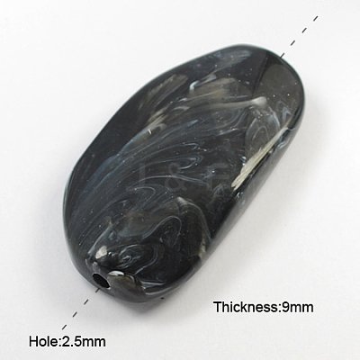 Acrylic Beads MACR-R463-1-1