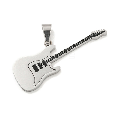 304 Stainless Steel Big Pendants STAS-C102-10P-1