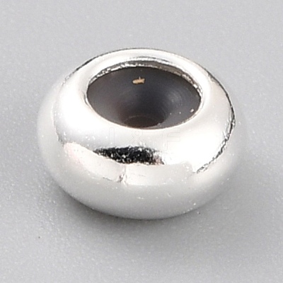 Brass Beads KK-O133-207B-S-1