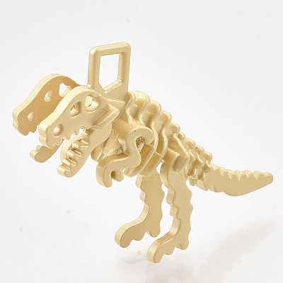 Smooth Surface Alloy Pendants PALLOY-T067-69MG-1