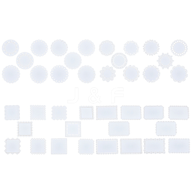 4Sets 4 Styles Lace Papers DIY-BC0002-90-1