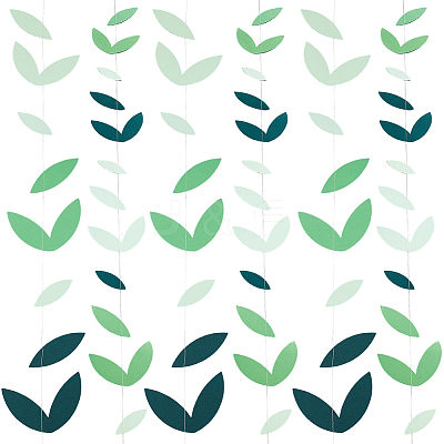 6Pcs Paper Garlands DIY-GF0013-07C-1