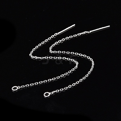 925 Sterling Silver Ear Stud Findings STER-I014-04S-1