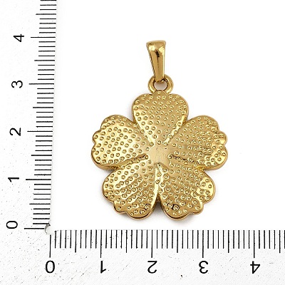 304 Stainless Steel Enamel Pendants STAS-C139-03B-G-1