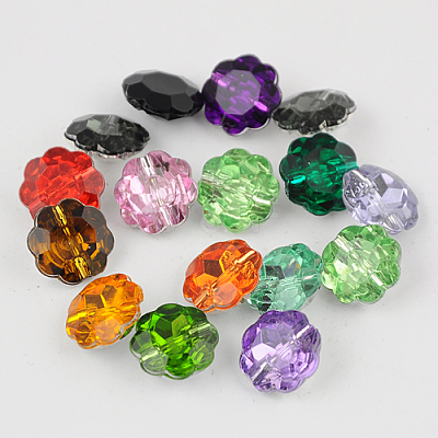 Taiwan Acrylic Rhinestone Buttons BUTT-F021-13mm-M-1