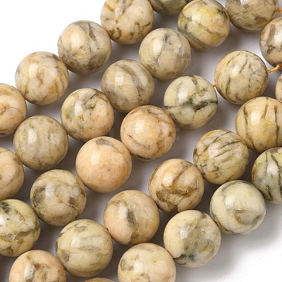 Natural Feldspar Beads Strands G-F818-A06-16mm-02-1