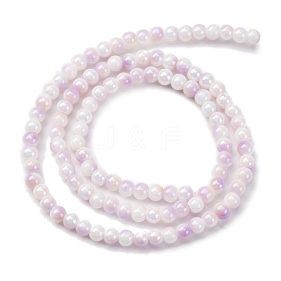 Glass Beads Strands LAMP-R020-04F-1