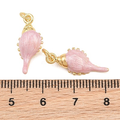Brass Enamel Pendants KK-CBA3297-04B-G05-1