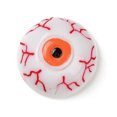 Bloodshot Eye Halloween Opaque Resin Decoden Cabochons RESI-R446-02Q-1