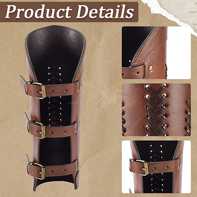 Adjustable Imitation Leather Cord Bracelet AJEW-WH0010-55B-1