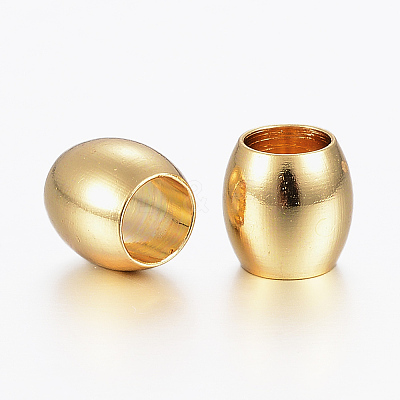 202 Stainless Steel European Beads X-STAS-K154-71G-1