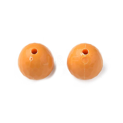 Opaque Acrylic Beads MACR-S373-10A-A07-1