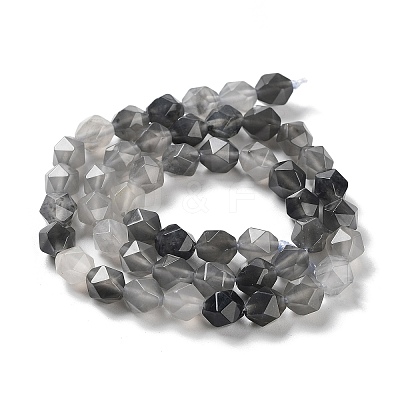 Natural Cloudy Quartz Beads Strands G-G030-A05-01-1